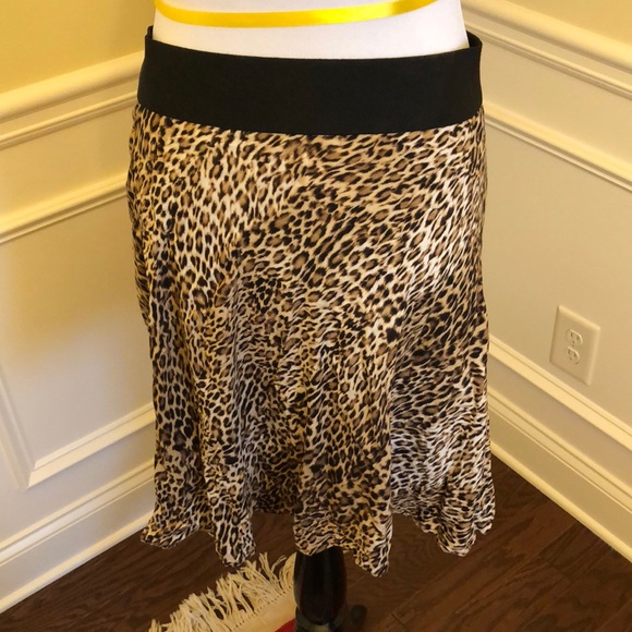 Karen KaneLeopard Print skirt - Picture 1 of 3